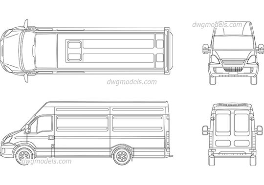 Iveco 1 dwg, cad file download free