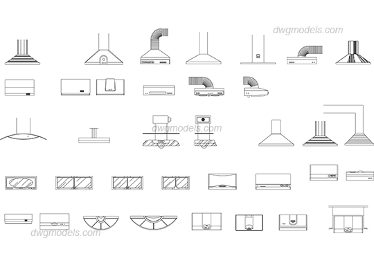 Commercial Kitchen Cad Blocks Wow Blog   1470311742 Kitchen Hood 