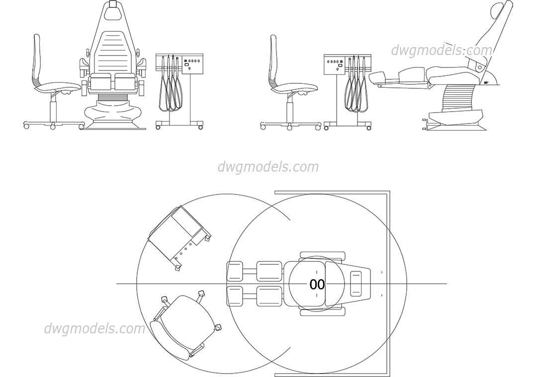 Dentist Chair Dwg Free Cad Blocks Download