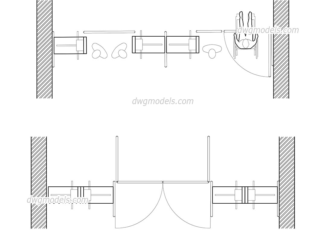 Game equipment 1 DWG, free CAD Blocks download