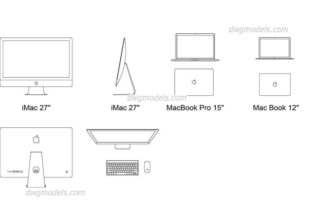 Desktop Computer Cad Block at Leona McKay blog