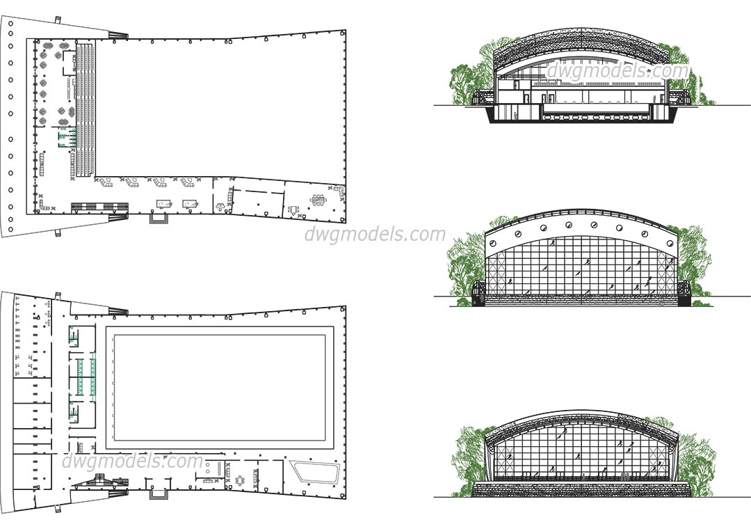 waterfall wall pool plan