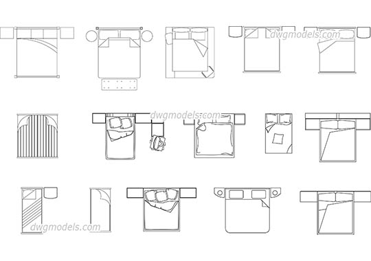 Furniture 11 - DWG, CAD Block, drawing