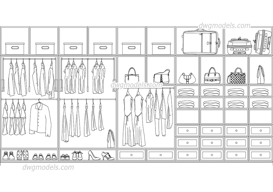 Saman Nefessiz Bo anma Wardrobe Autocad Block Seni K zd rmak Umutsuz 