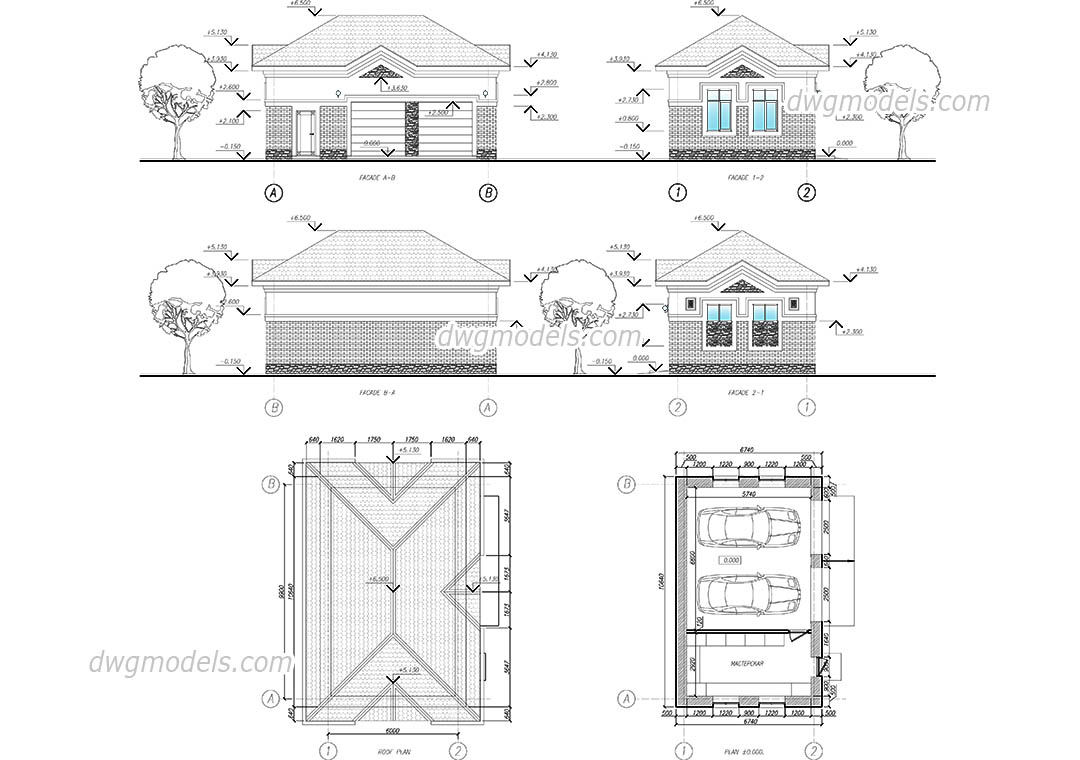 Creatice Garage Door Dwg Free 