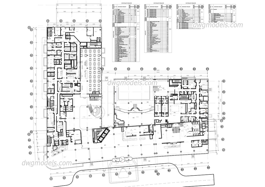 Hotel Ground Floor Plan