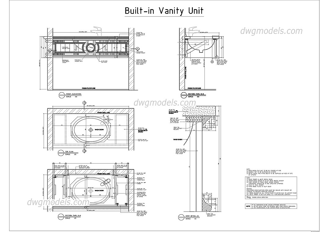 Vanity Units for Guest & Public Areas sample 3