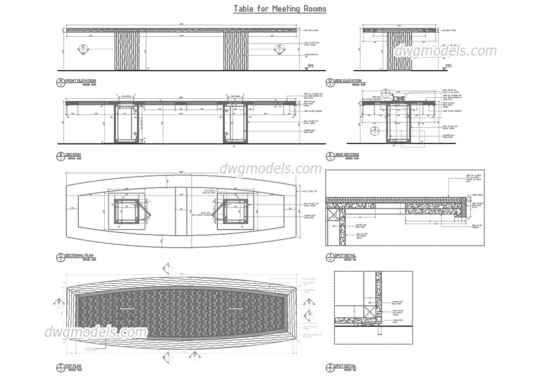 Conference Table Details Infoupdate